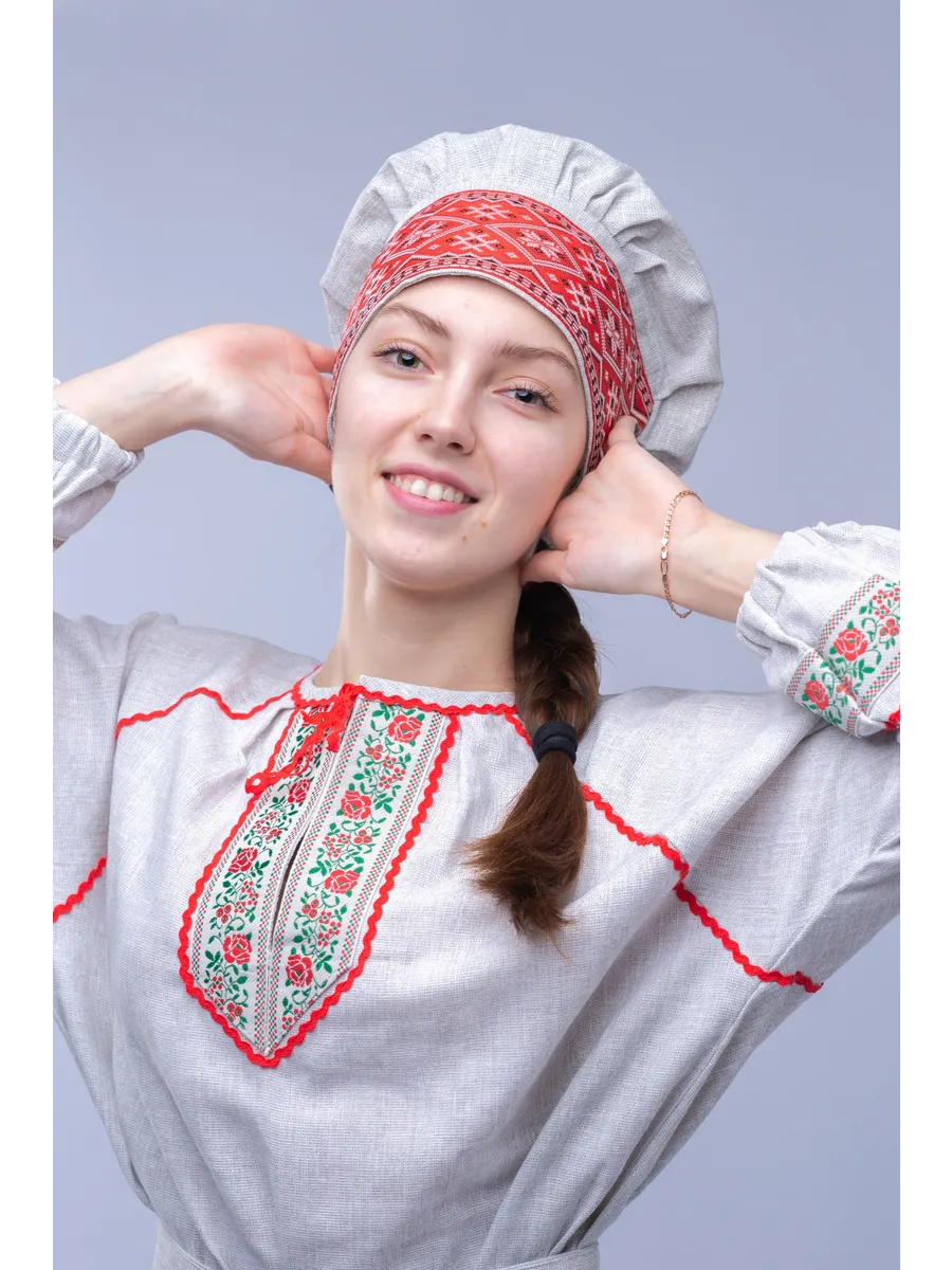 Повойник(кокошник)-головной убор в русском народном стиле