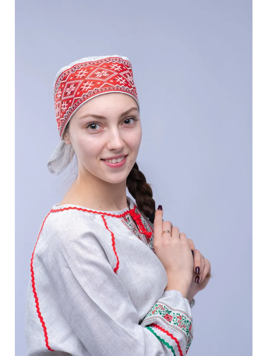 Повойник - косынка русская народная