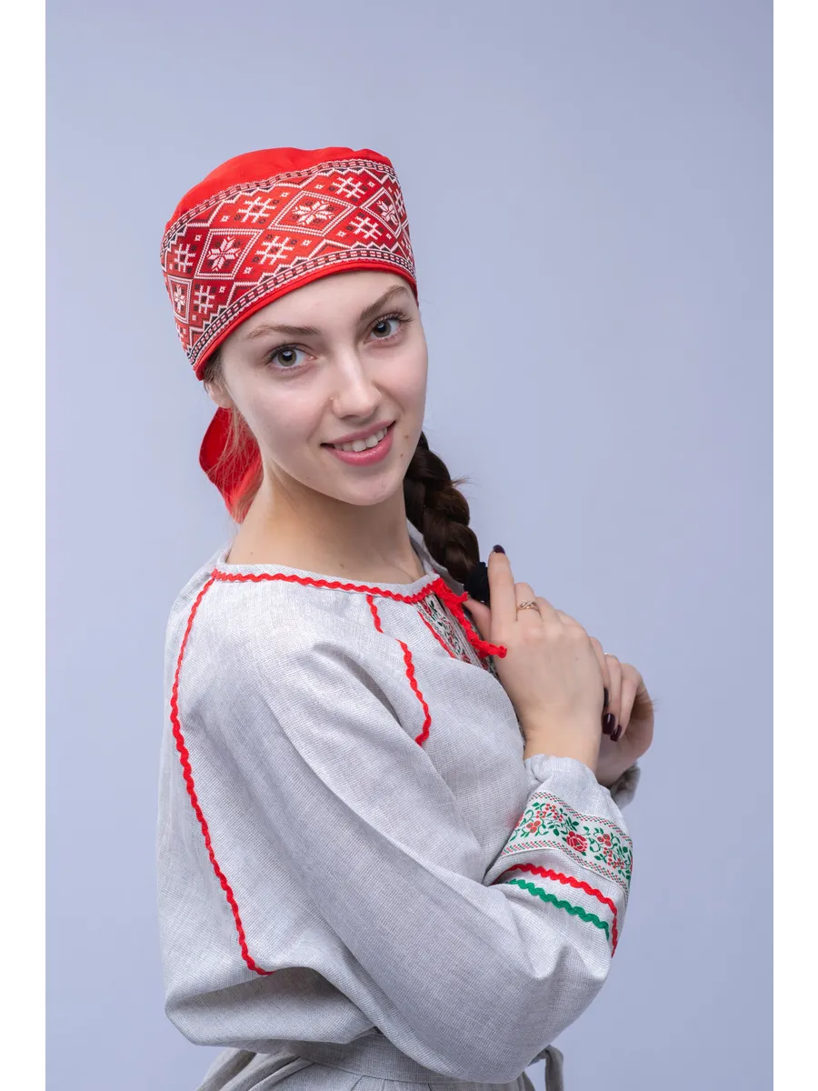 Повойник - косынка русская народная